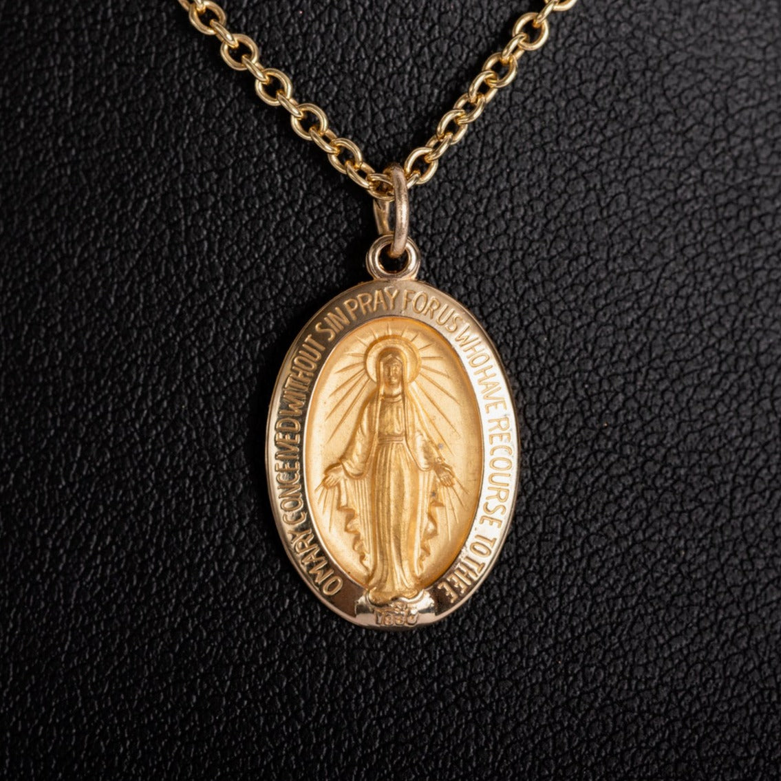Yellow Gold Blessed Mother