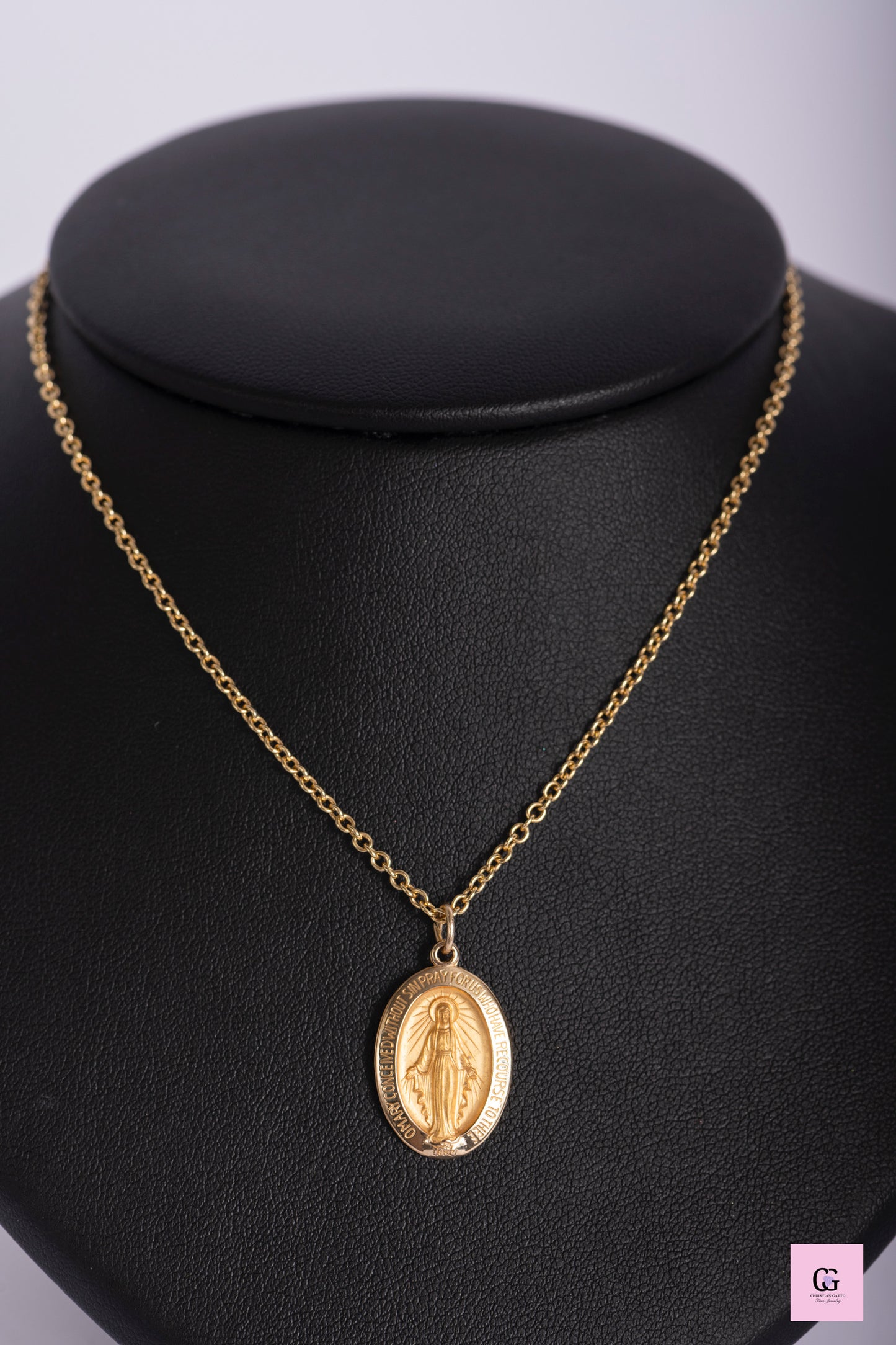 Yellow Gold Blessed Mother