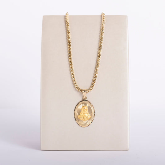 Oval Christ Head