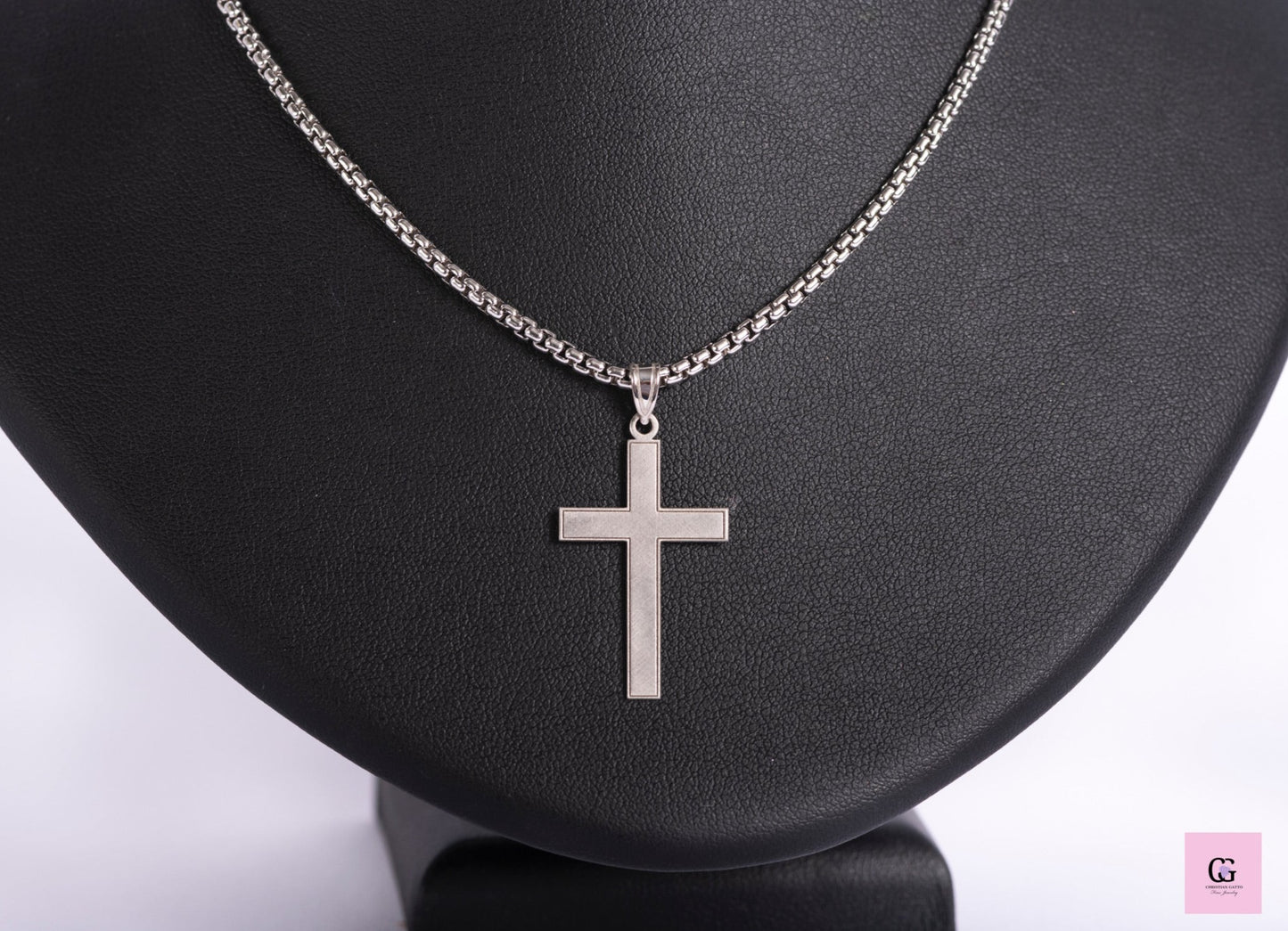 White Gold Cross