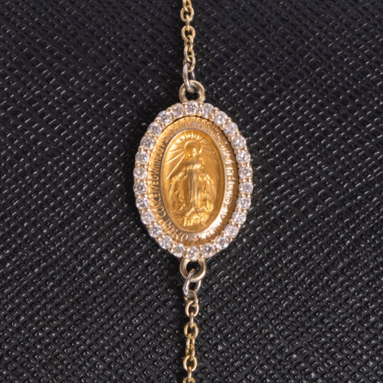 Woman's Blessed Mother Bracelet