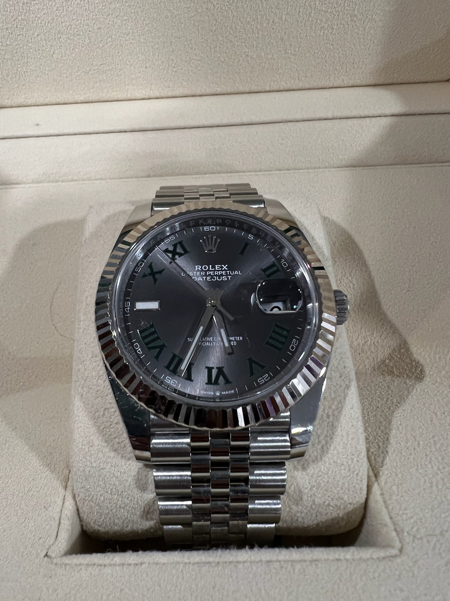 Rolex Datejust 41 'Wimbledon' : 126300-0014