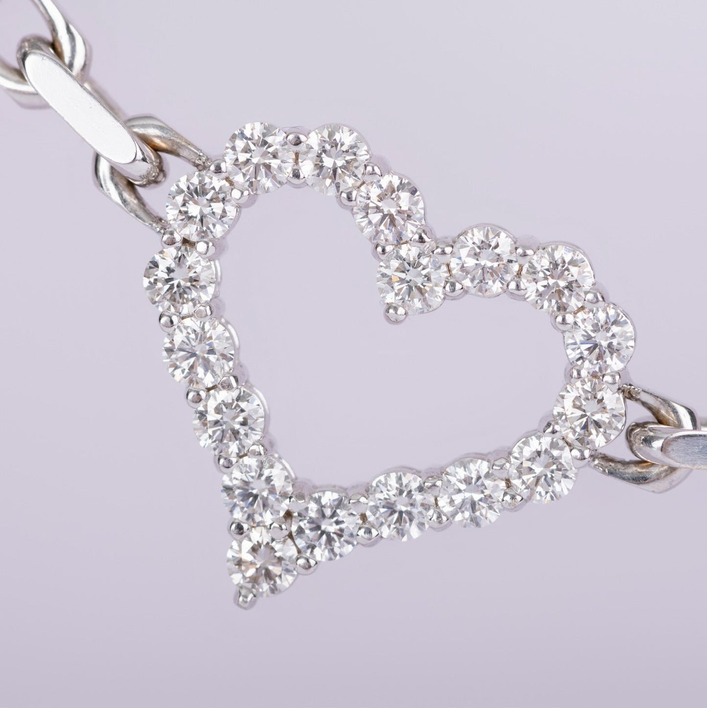 Diamond Heart Anklet