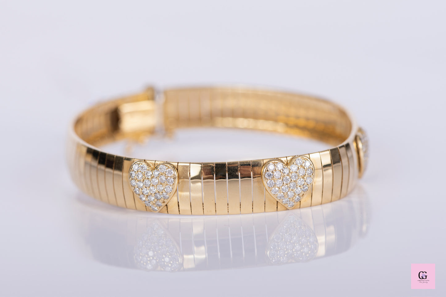 Diamond Heart Bracelet