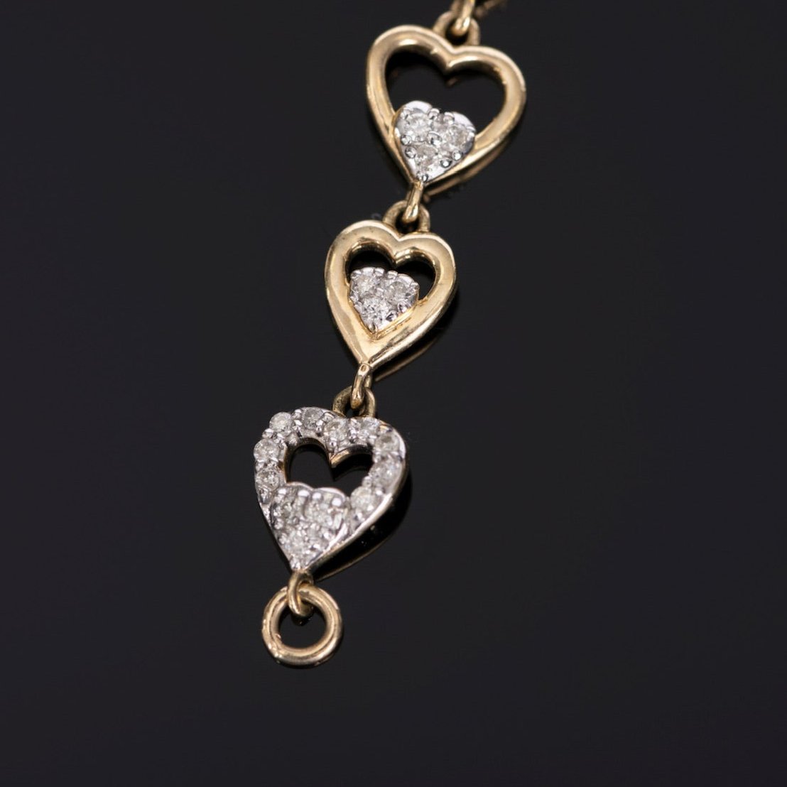 Diamond Heart Bracelet