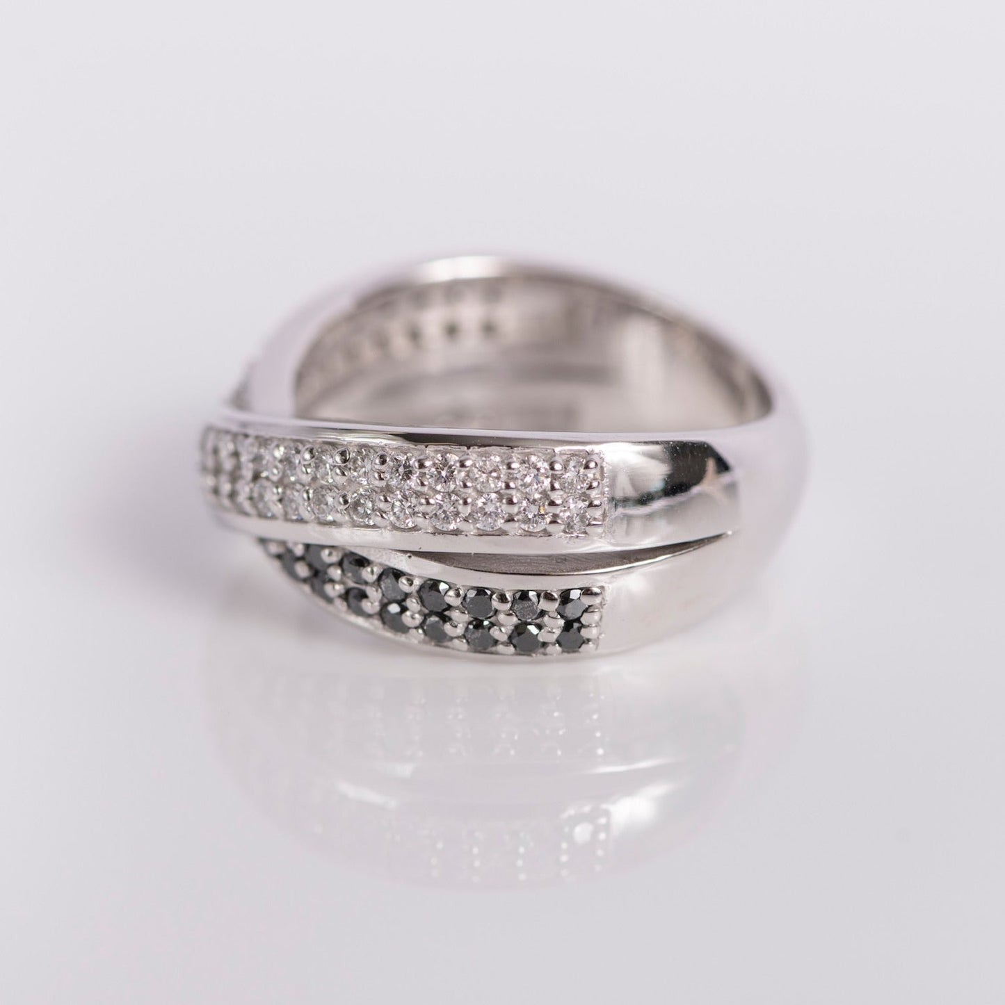 Entwined Diamond Ring