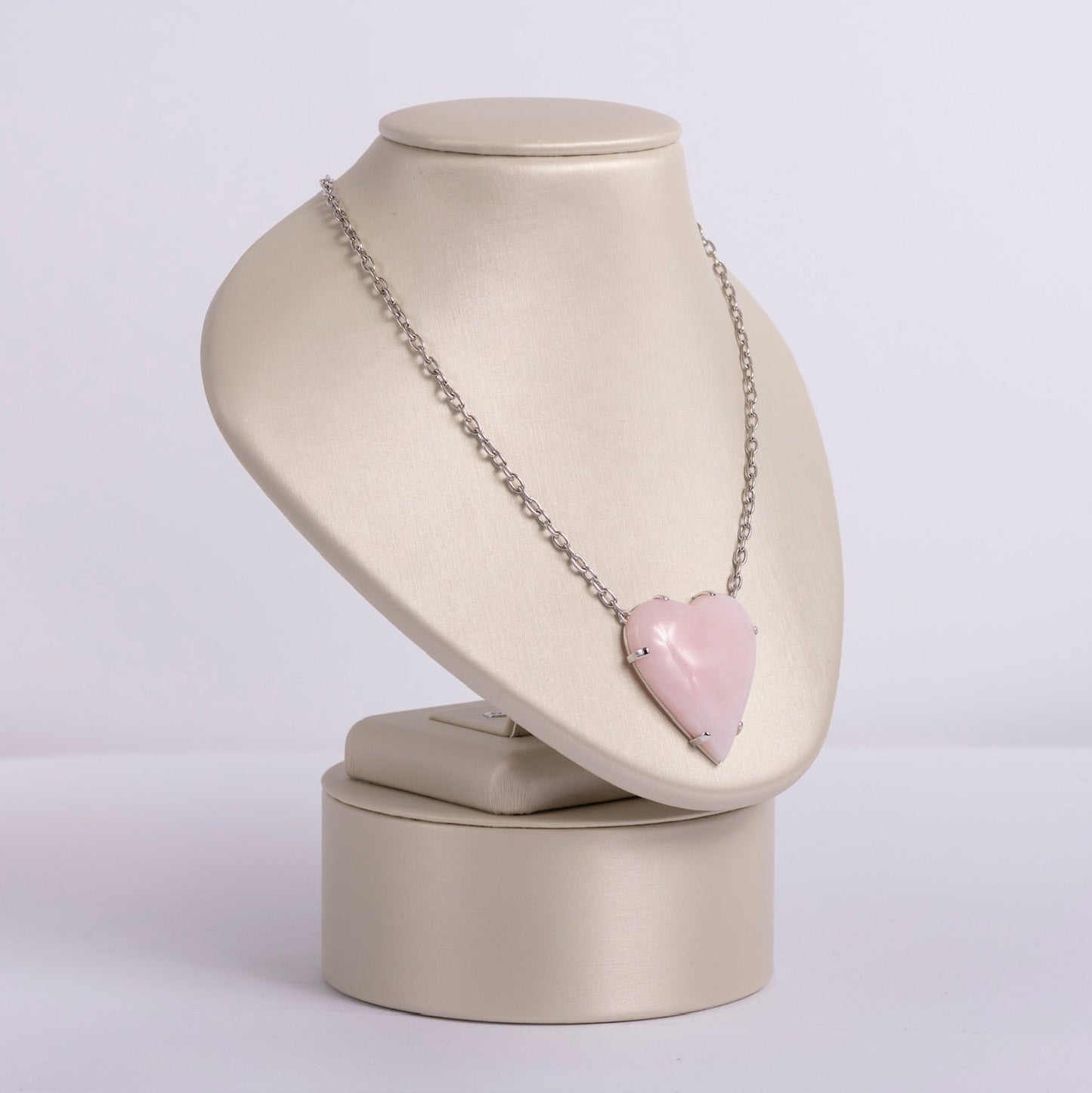 Opal Heart Necklace