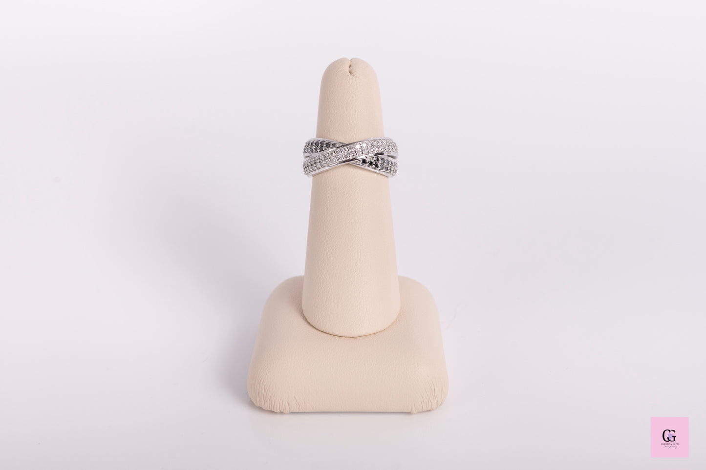 Entwined Diamond Ring