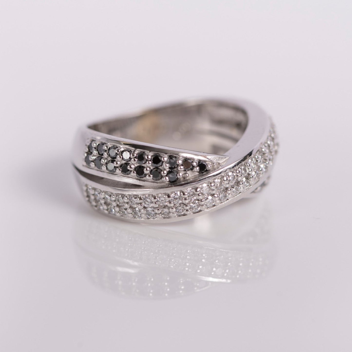 Entwined Diamond Ring