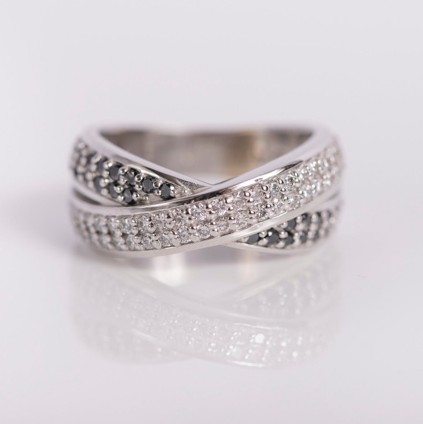 Entwined Diamond Ring