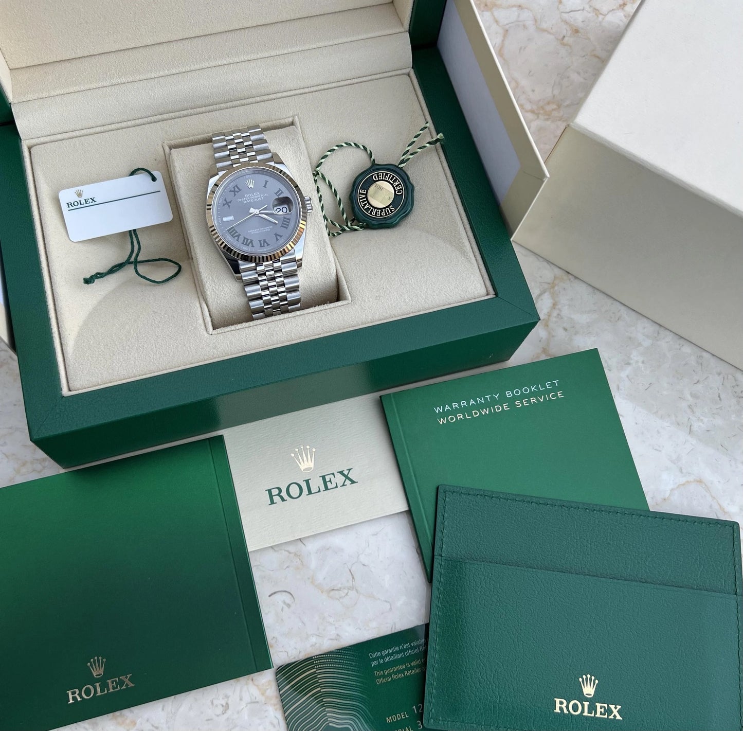 Rolex Datejust 41 'Wimbledon' : 126300-0014