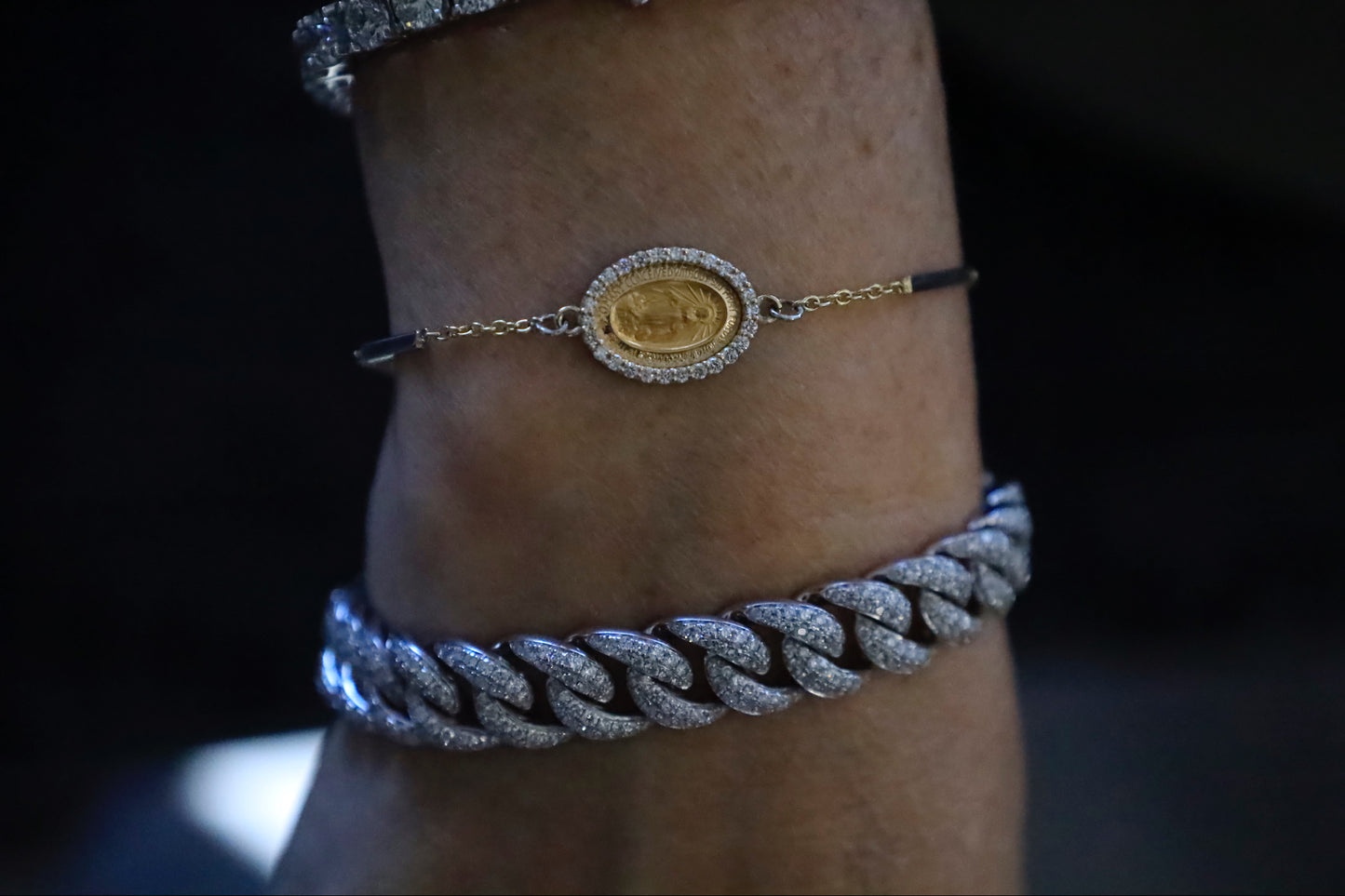 Woman's Blessed Mother Bracelet
