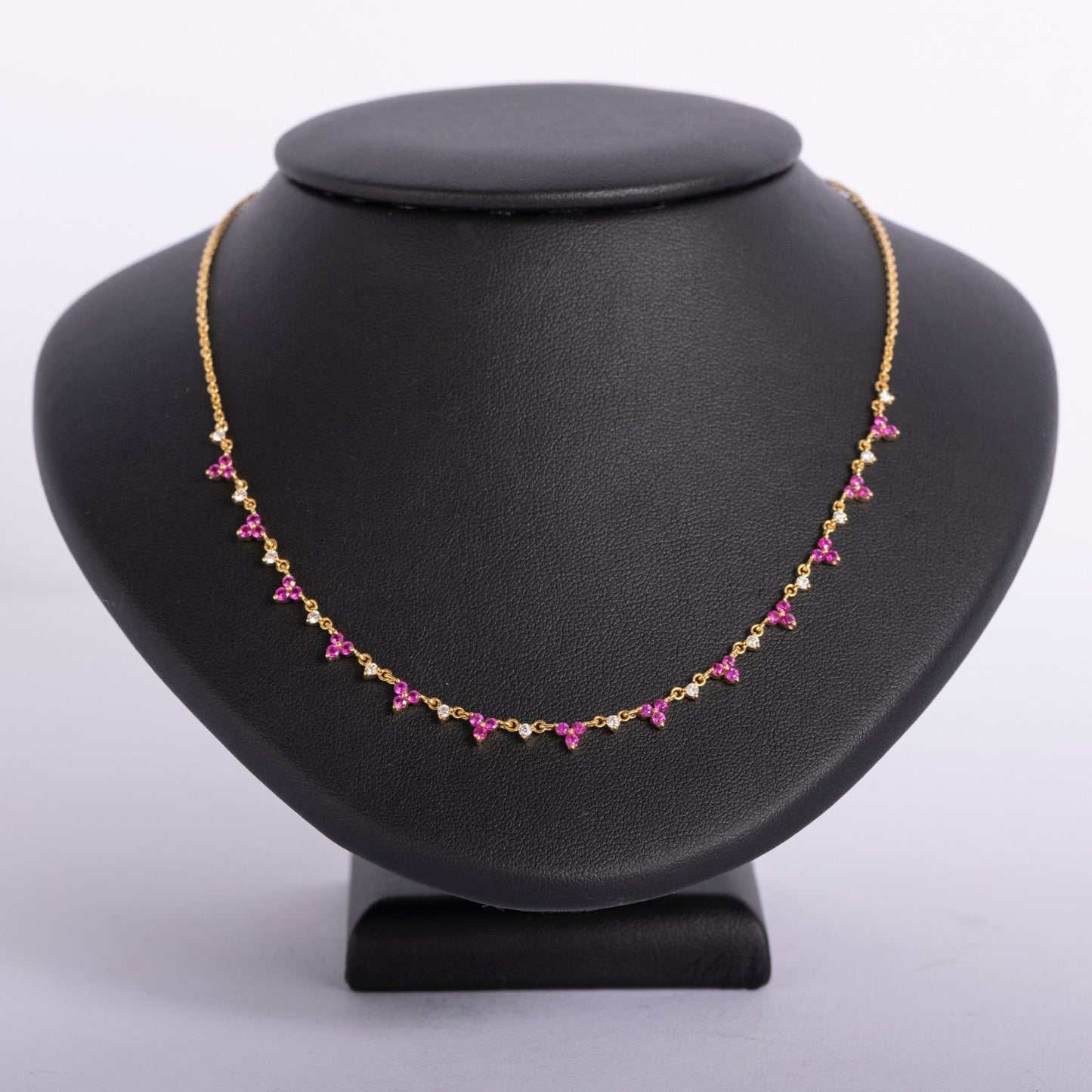 Ruby and Diamond Necklace