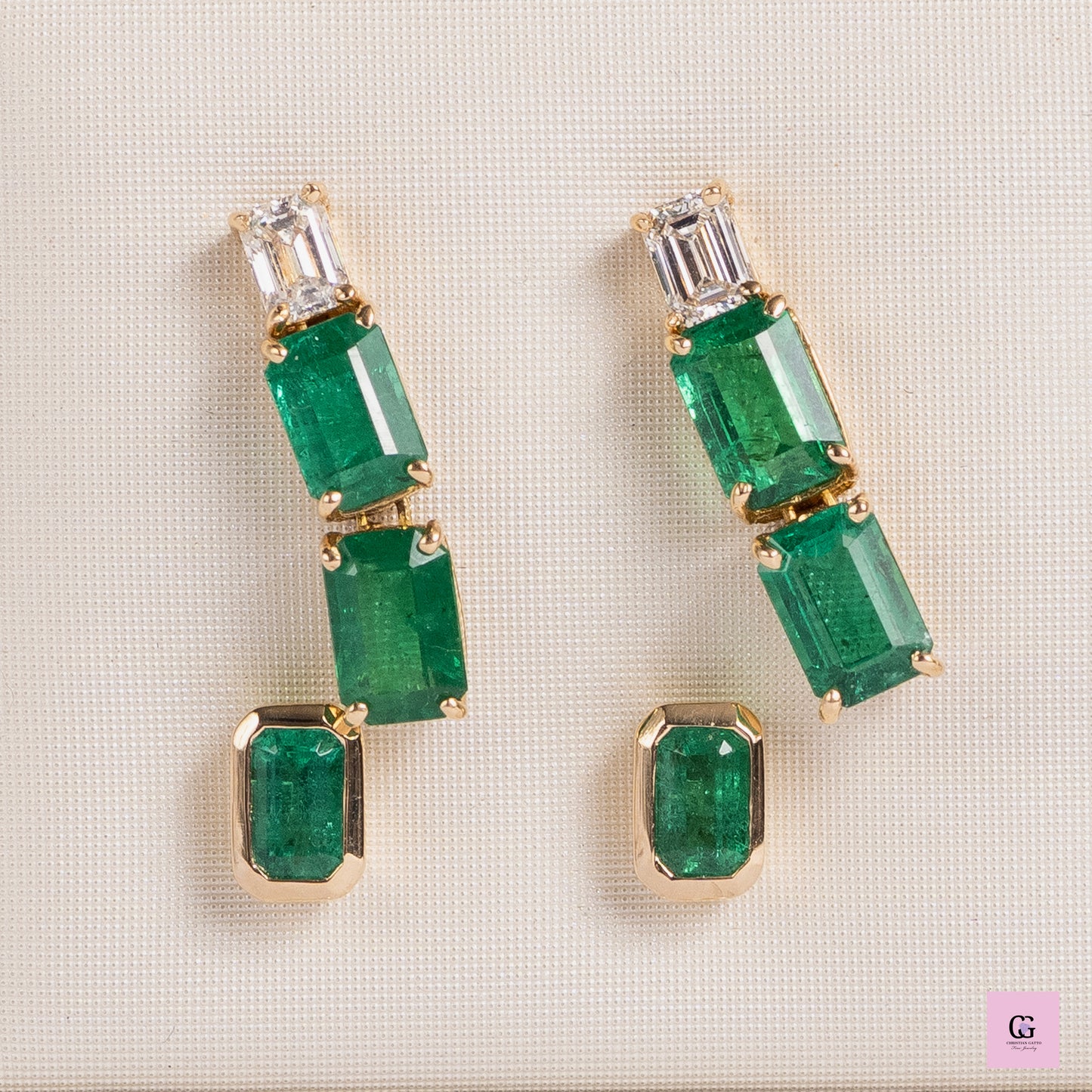 Emerald Earrings