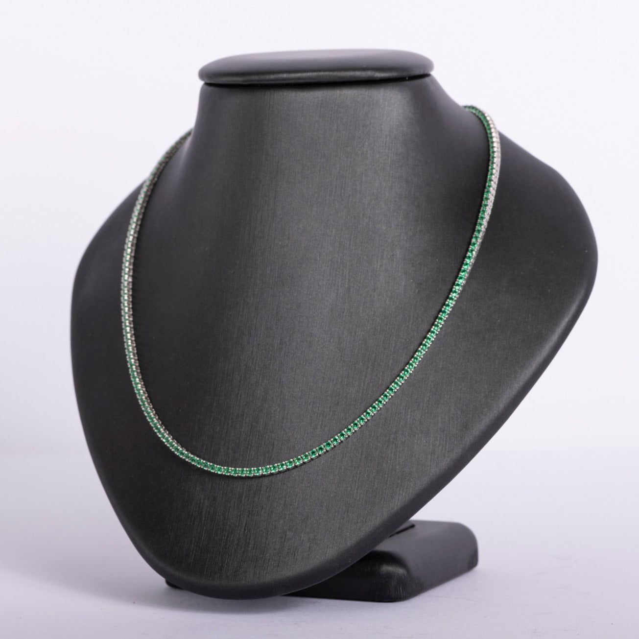 Emerald Tennis Necklace