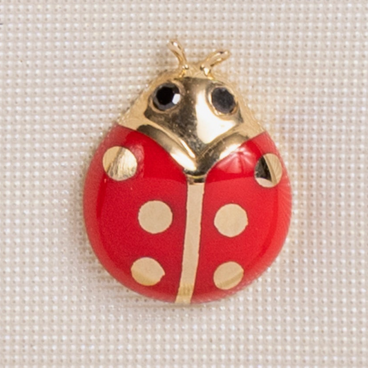 Lady Bug Earring