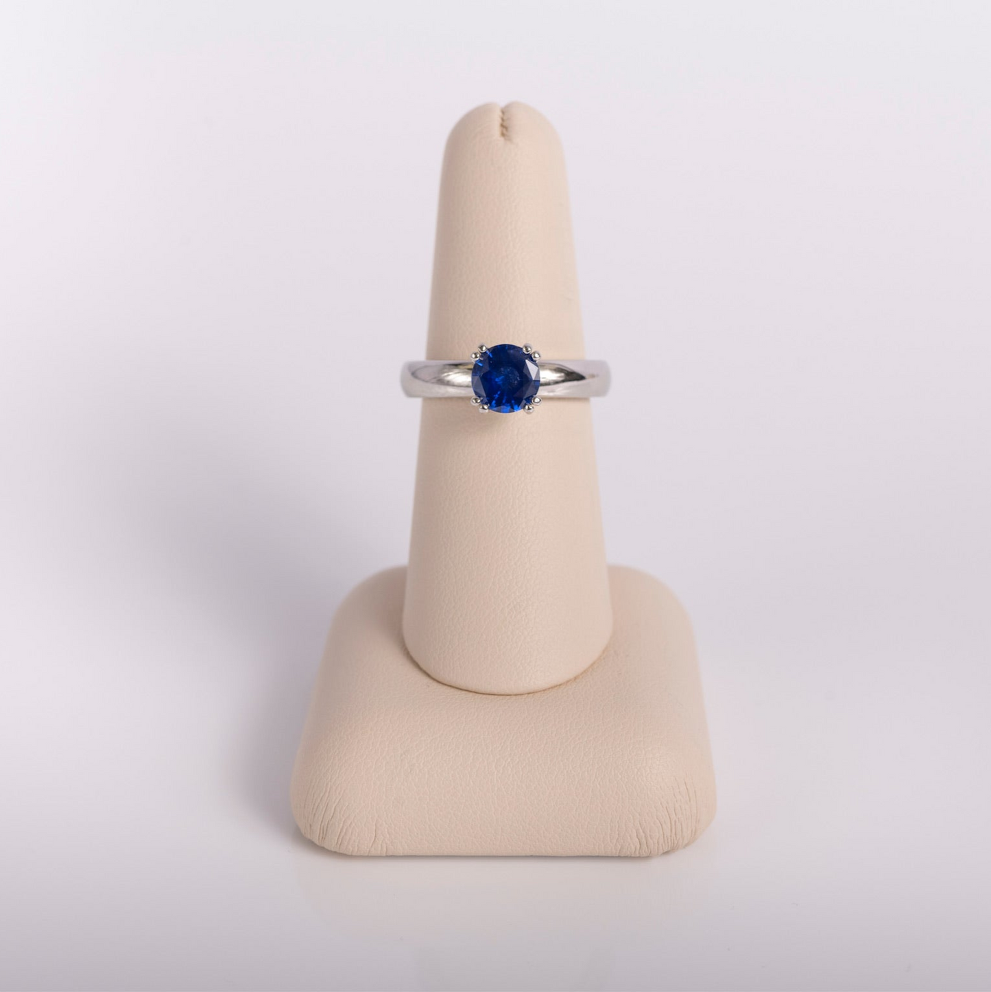 Sapphire Solitare Ring