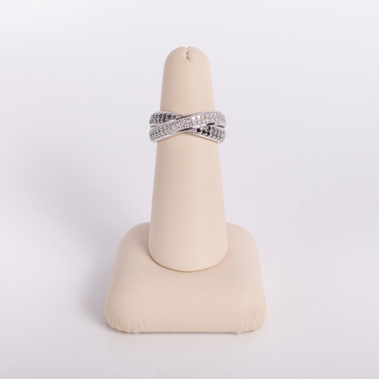 Entwined Diamond Ring